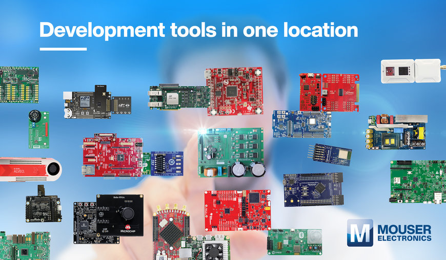Mouser’s Resource Site for Development Kits and Engineering Tools Helps Jumpstart Product Design